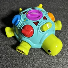 Infantino TINKERBACK TURTLE Developmental Activity Toy 3 Play Modes Music Lights