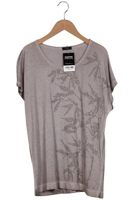RIANI T-Shirt Damen Shirt Kurzärmliges Oberteil Gr. EU 38 Grau #pdxscn3