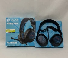 JLab Gaming x MrBeast Nightfall Wired Gaming Headset,PC,Nintendo Switch,Xbox PS5