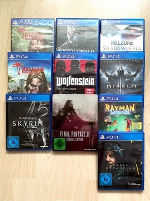 PS4 Spiele Bundle - 10 x Spiele (Diablo 3, Mortal Kombat XL,  )