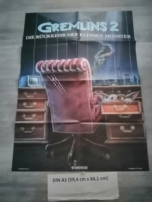 Gremlins 2  Videoplakat Filmplakat WarnerHome Video 