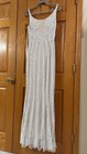 Women’s Formal Dress BG Haute 48722SC Sequined Size 10 Gown Ivory/Nude -NEW- — photo 10