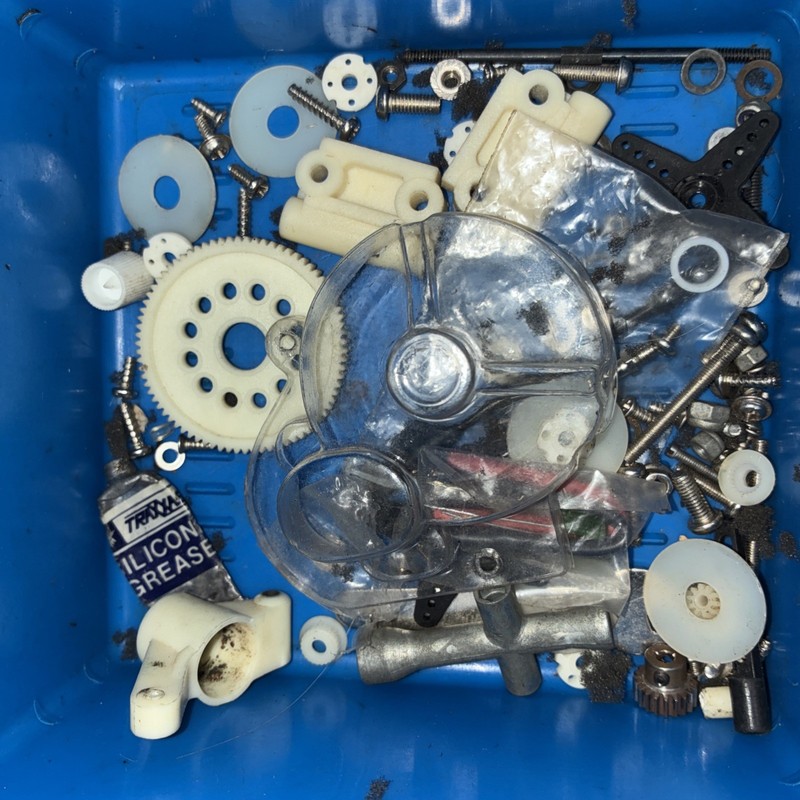 Vintage rc  traxxas Hawk Rare Collectors hawk Parts