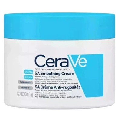 CERAVE SA Smoothing Cream for Rough, Dry, and Bumpy Skin 340ML