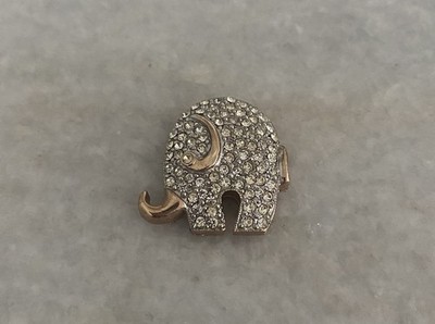 Vintage Eisenberg Signed Rhinestone Pendant 