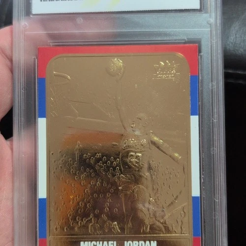 Fleer 23 Karat Gold Rookies Michael Jordan Chicago Bulls 1997-98 /10000