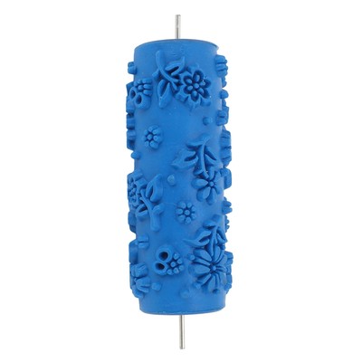 5inch Patterned Paint Roller Textur Rubber Roller Dekorative Gummirolle Für DON