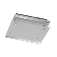 Briloner LED Deckenleuchte Lampe Chrom 33X28Cm 4 X 5W CCT 2700K/4000K/6500K