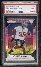 2016 Panini Prizm Rookie Silver Prizm DeForest Buckner #203 PSA 9 MINT 1c7