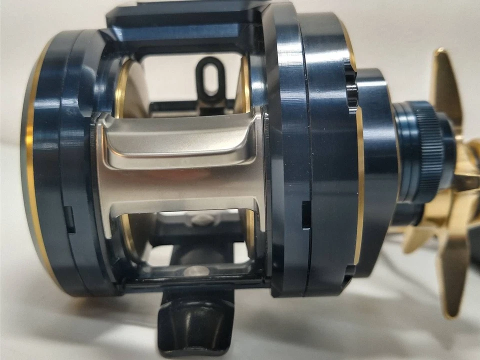 Carrete de pesca Daiwa 21 Saltiga IC 300H-SJ Baitcast 7.3:1 con bolsa de caja... - Imagen 3 de 4