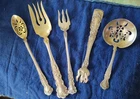 Antique Sterling Silver Gorham Buttercup Serving Pieces 113 Grams Scrap Or Keep