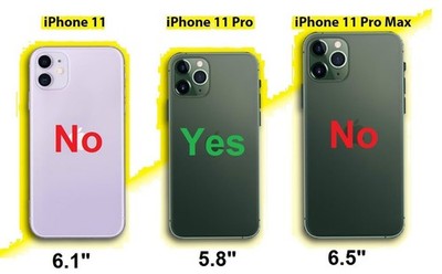 Choice Premium Cases for iPhone 11 Pro 5.8'' Pick One