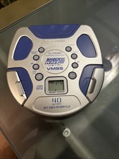 Vintage Panasonic SL-SW880 Portable CD Player Shock Wave Metal Anti-Shock -Japan