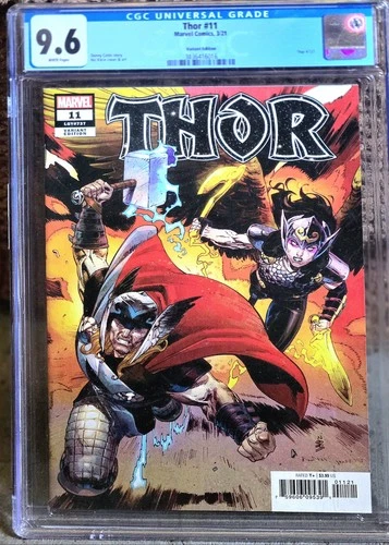 Thor #11 Marvel Comic 2021 Nic Klein  Variant Edition Donny Cates Graded CGC 9.6