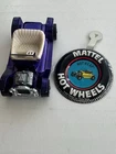 Vintage Hot Wheels Purple Hot Heap Redline w/ Collector Button NEAR MINT!!!