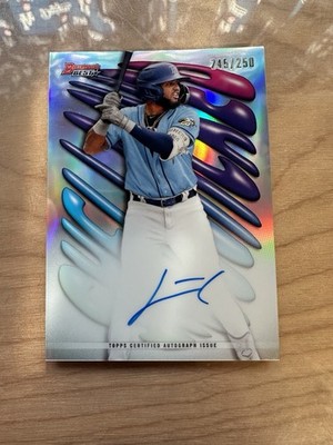 Junior Caminero - 2023 Bowman's Best Shellacked AUTOGRAPH /250 #SHA-JCA
