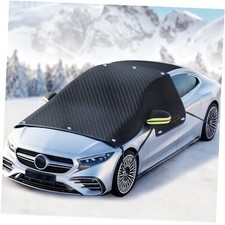 Universal Winter Magnetic Car Windshield Cover for Ice and Snow black