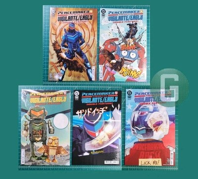 Peacemaker Presents The Vigilante Eagly Double Feature #1-5 NM Complete Set 2025