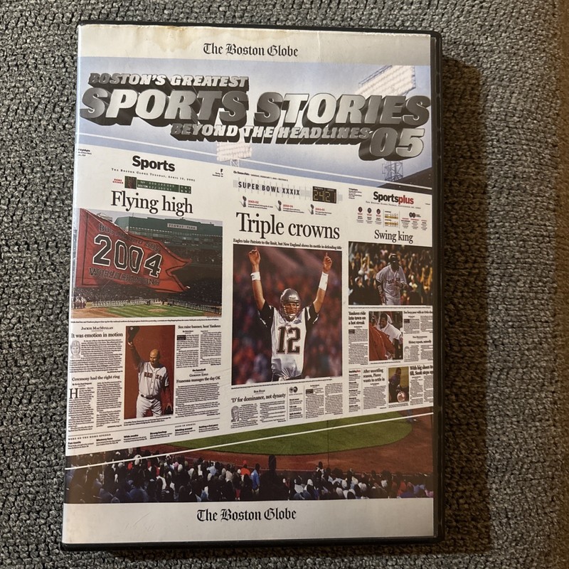 Boston Globe Boston's Greatest Sports  Stories 05 Beyond the Headlines DVD 