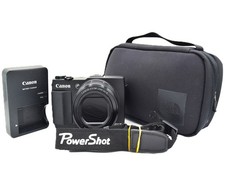 Canon PowerShot G1 X Mark II fotocamera digitale nera dal GIAPPONE quasi come nuova #4