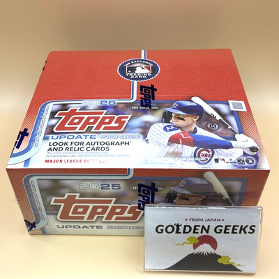 2025 Topps Update Baseball JAPAN EDITION Sealed Box MLB 20 packs