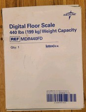 Medline Digital Floor Scale 440 Lb Capacity MDR440FD
