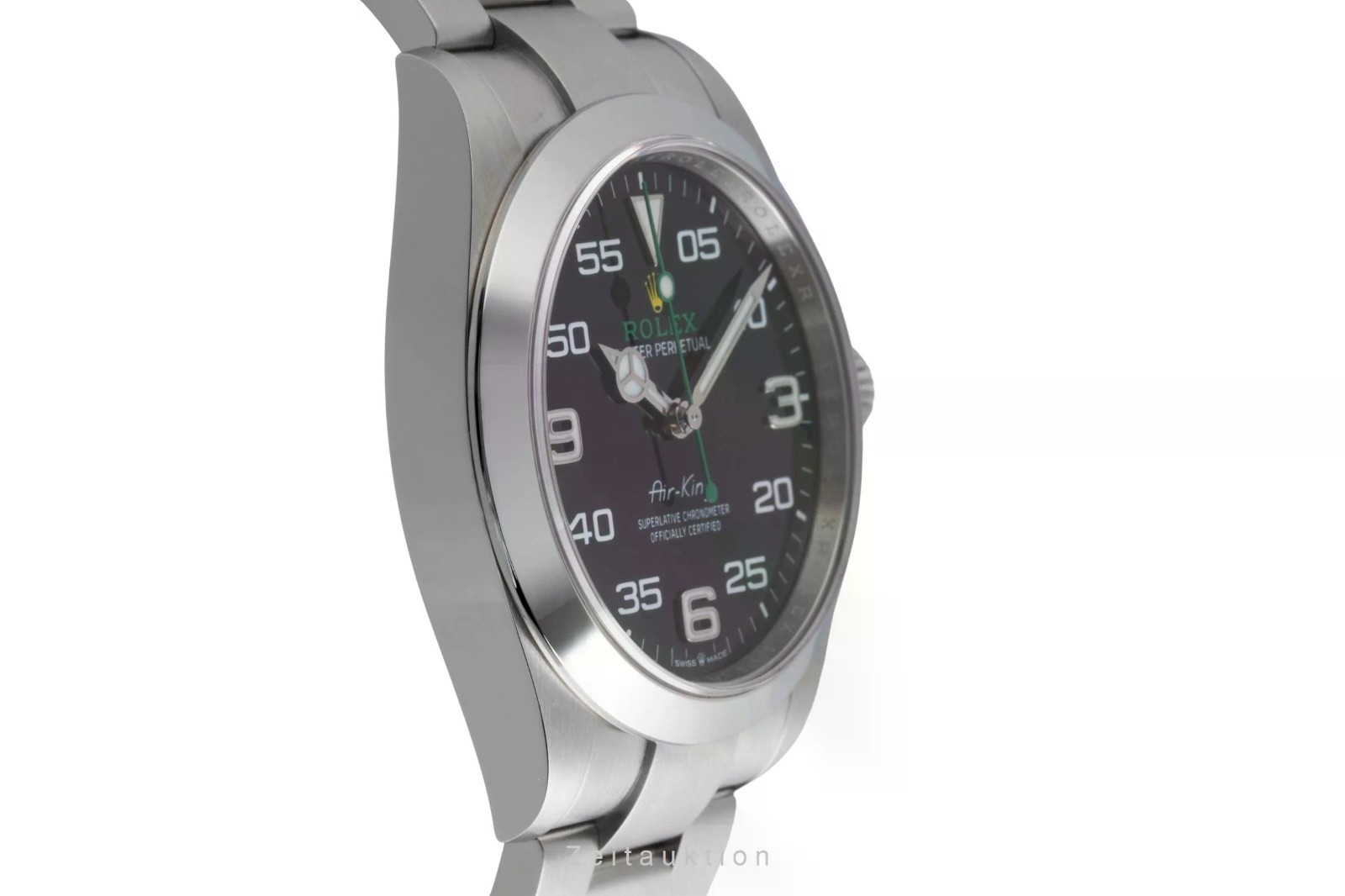 Rolex Air-King Oyster Perpetual Black Dial Automatic 40mm Men's Watch 126900 image 6