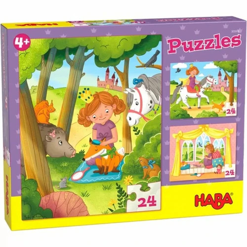 Puzzles Princess Valerie (3  puzzles)