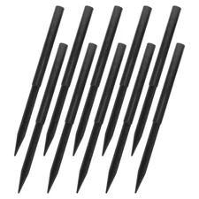 10pcs Plastic Garden Stakes for Outdoor Solar Lights Landscape Ground Spikes
