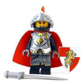 LEGO Castle Lion Paladin Knight Minifigure CMF 71047 Kingdoms 7947 D&D 10223