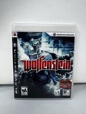 Wolfenstein PS3 PlayStation 3 CIB Complete w/ Manual Tested Working