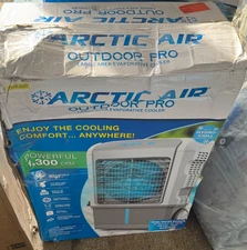 ARCTIC AIR 1300 CFM 3-Speed Settings Portable Evaporative Air Cooler