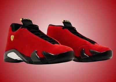 MEN Size US - Jordan 14 Retro Ferrari Red (2025) IF5015-600