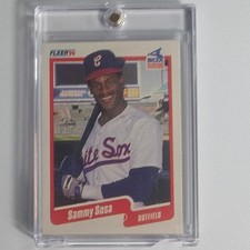 1990 Fleer Sammy Sosa Chicago White Sox Base Set MLB #548 Baseball Card