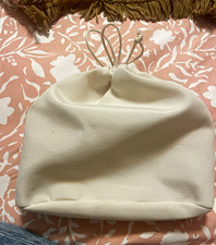 Louis Vuitton Beige Monogram Leather Checkbook Wallet, Zipper Coin Pocket