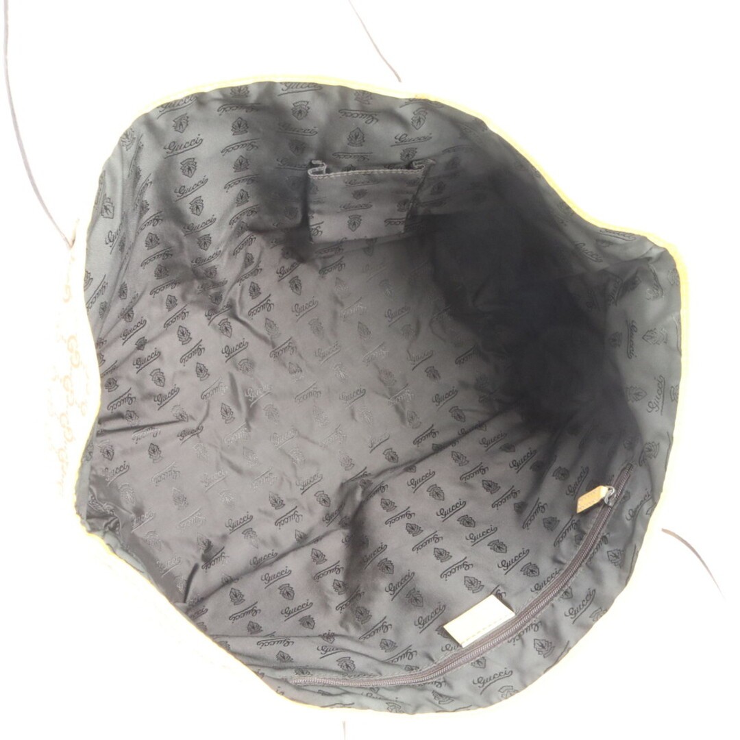 Gucci GG Canvas Sherry Line Leather Tote Bag Used, 32x25cm, 48cm Strap thumbnail 7