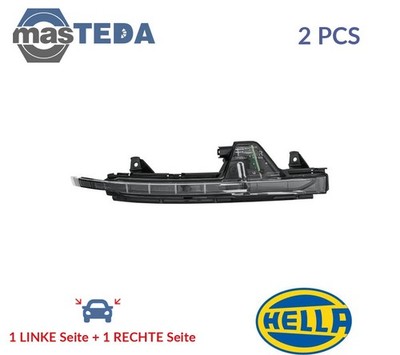 2BM 010 216-121 BLINKER BLINKLICHT BLINKLEUCHTE HELLA 2PCS NEU OE QUALITÄT