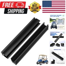 Golf Cart Windshield Clips-2PCS, Club Car Windshield Sash Clips for 1"x1" Tub...