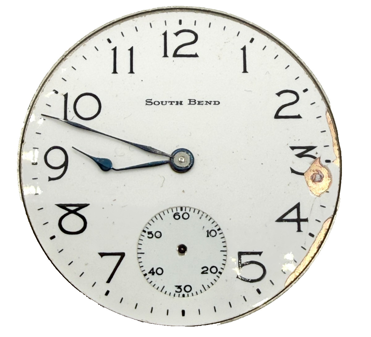 Antique 1916 12s 19j South Bend 429 Pocket Watch Movement