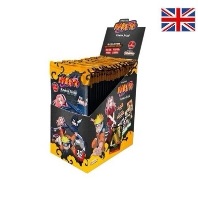 Booster Display Sealed Naruto Mythos TCG EN Konoha Shido 2nd Edition