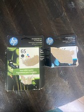 GENUINE HP 65 2-pack Black/Tri-color Original Ink Cartridges, Exp: 11/25  HP 65