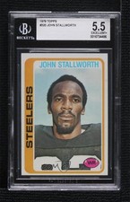 1978 Topps John Stallworth #320 BGS 5.5 HOF 0q3