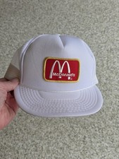 Vintage McDonald's snapback Uniform Hat UNWORN
