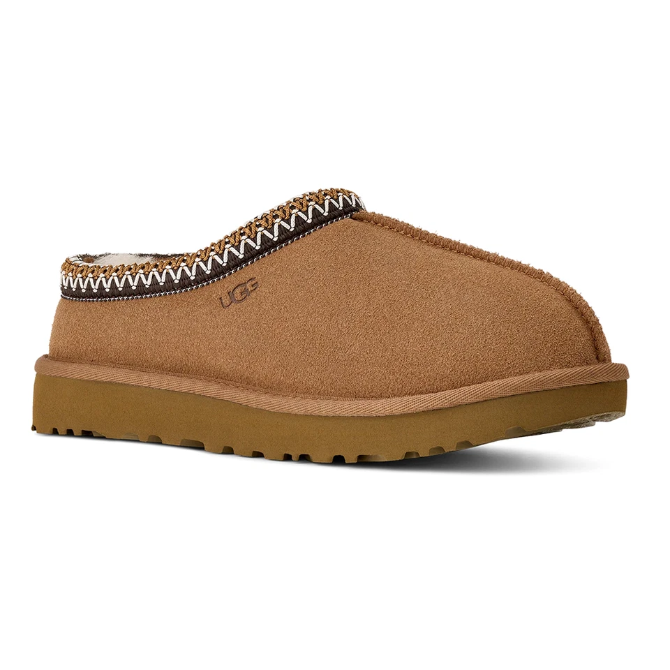 NEW U G G Tasman II Chestnut Classic Slipper Suede Flats Women's Shoes with Box - Image 4 of 4