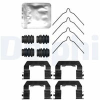 Delphi ZubehöRsatz Scheibenbremsbelag FüR Hyundai Santa Fé III DM 2.2 Crdi