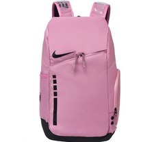 New Nike Unisex Hoops Elite Backpack, Pink and Black For Sport And Travelling