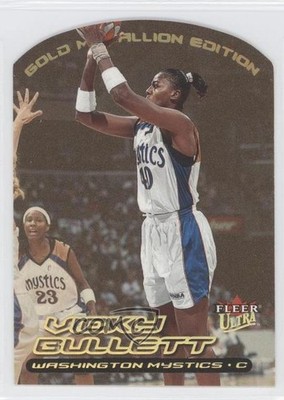 2000 Fleer Ultra WNBA Gold Medallion Edition Vicky Bullett #88G m5x