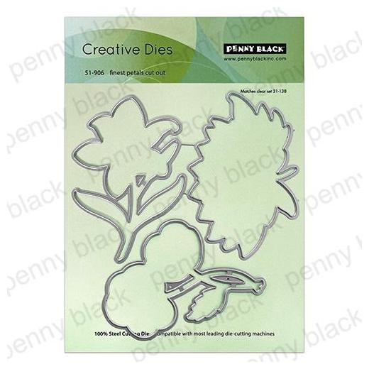Penny Black Creative Cutting Dies - Finest Petals Cut Out 51-906