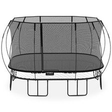 Springfree Trampoline Kids Jumbo Square 13 Ft Trampoline w/ Enclosure For Parts