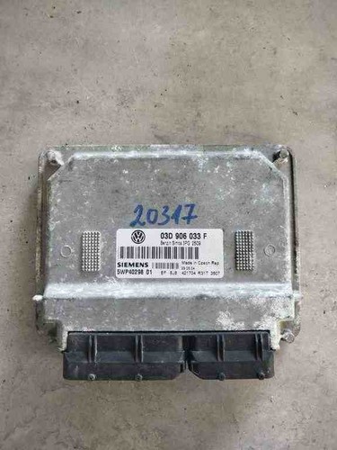 VW POLO AW1, BZ1, AE1 Motorsteuergerät ECU 03d906033f 1.20 Petrol 2002 31948911